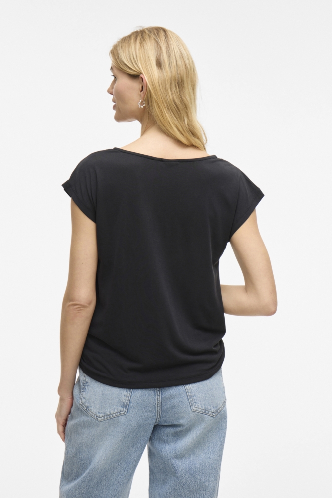 VIMODALA WATERFALL C/S TOP/PB 14107641 BLACK BEAUTY